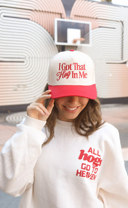 charlie southern: got that hog in me trucker hat
