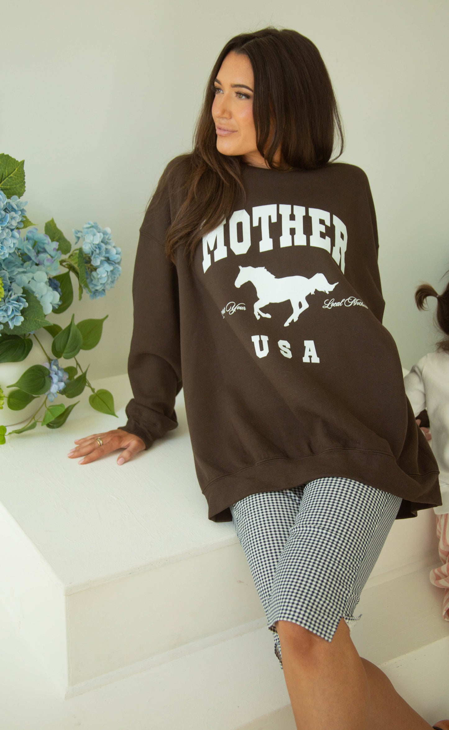 charlie southern: mustang mother sweatshirt