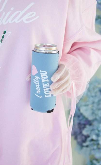 friday + saturday: i really love you koozie
