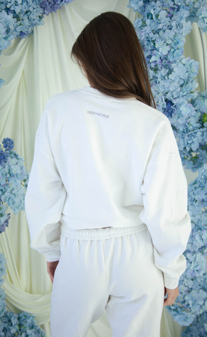 friday + saturday: happily ever after sweatshirt