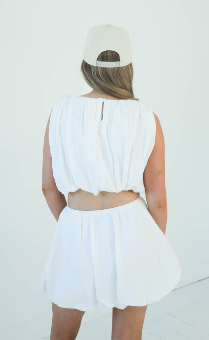 minkpink: alexa bubble mini skirt