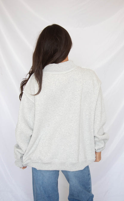 arkansas reversible mock neck sweatshirt - camo