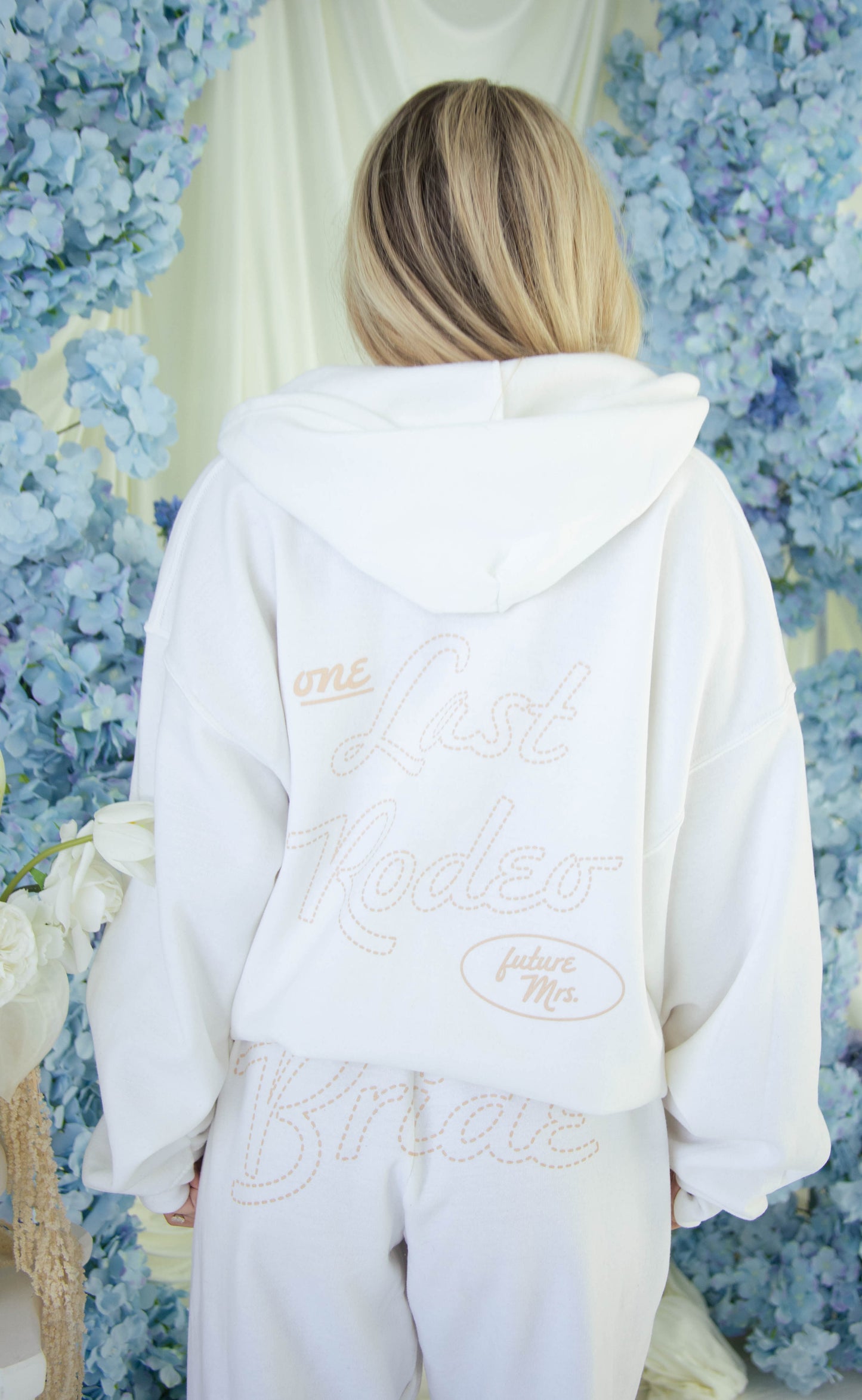 friday + saturday: one last rodeo zip up hoodie