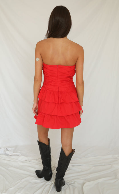 scarlet rush mini dress