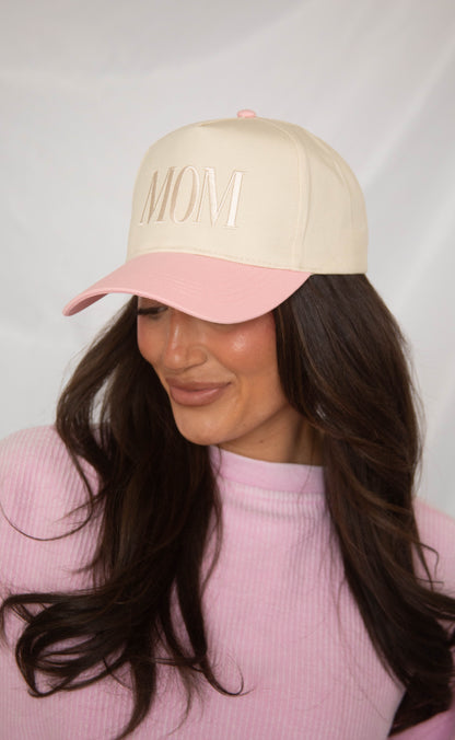 friday + saturday: mom trucker - pink