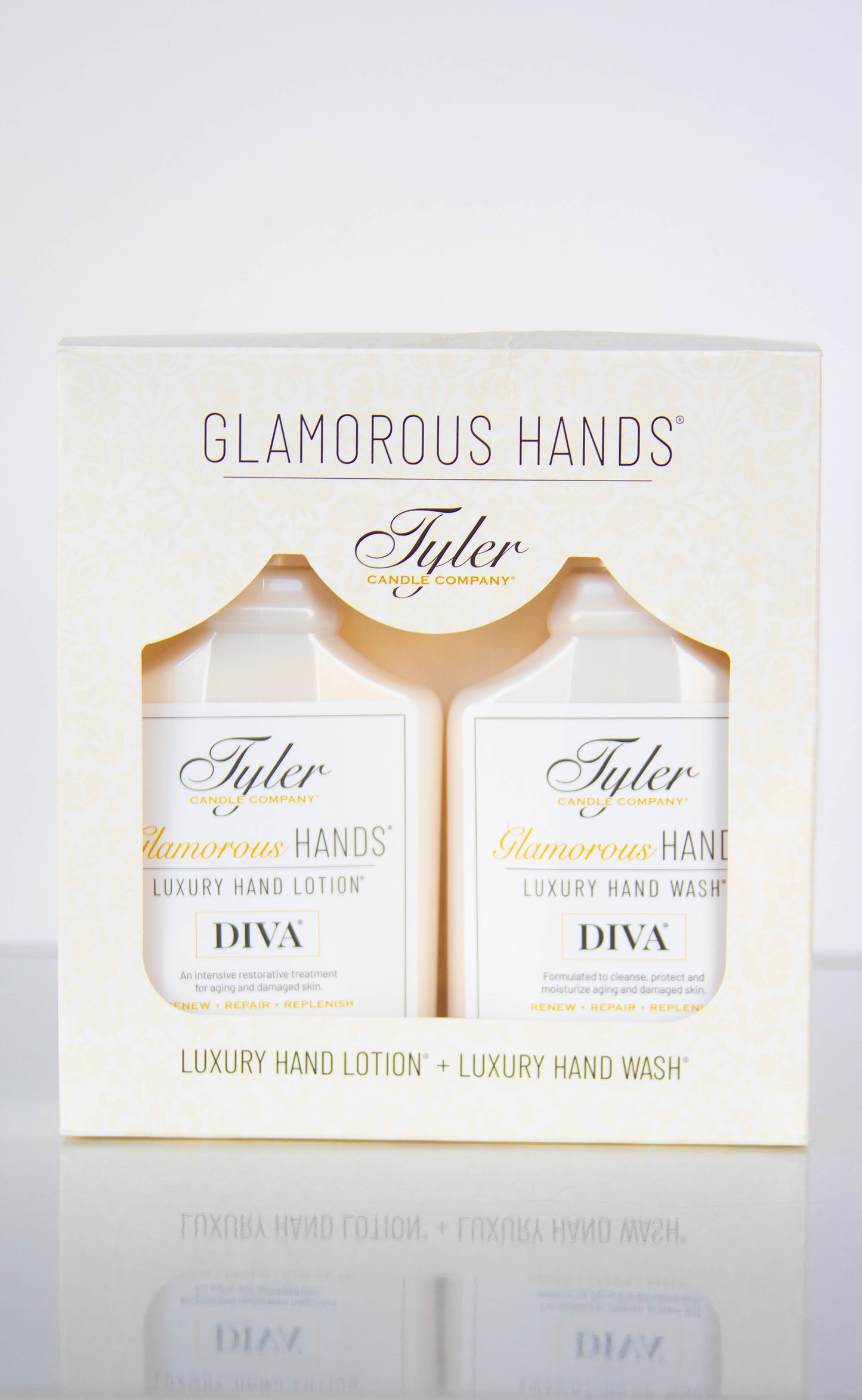 tyler candle co: glamorous hands gift set