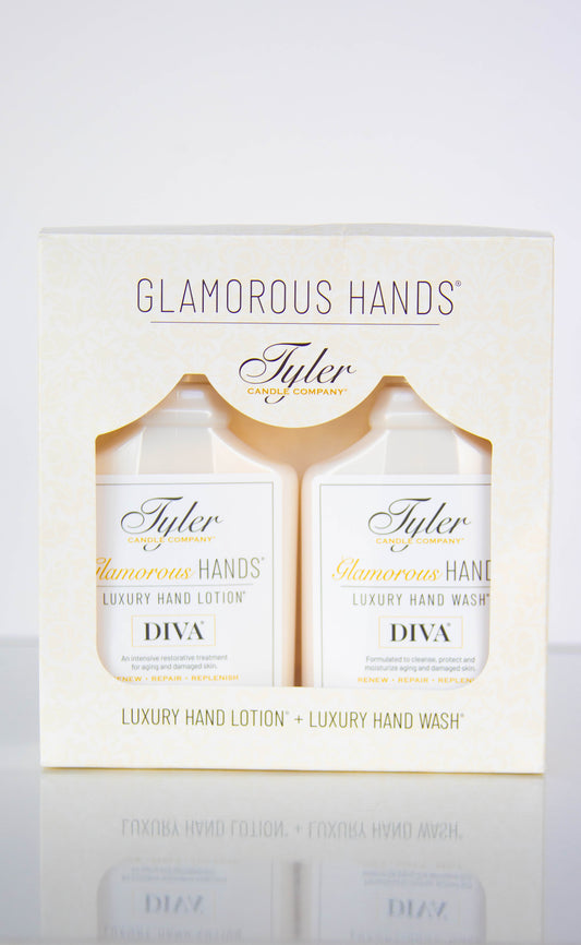 tyler candle co: glamorous hands gift set
