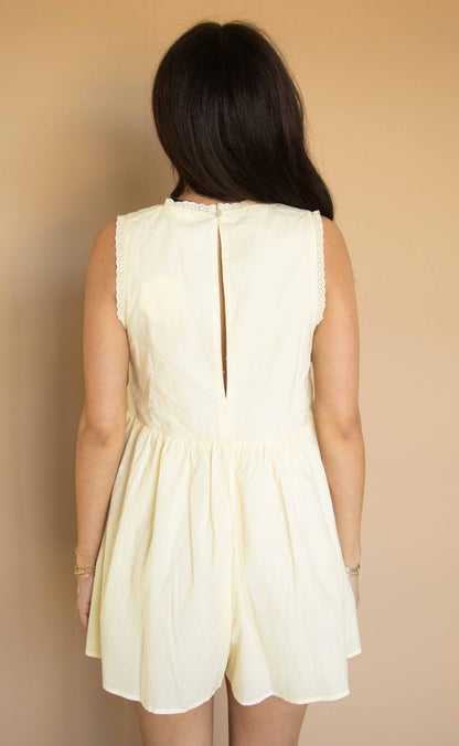 one more time voile romper