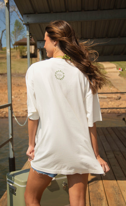 charlie southern: bikini tee - paisley