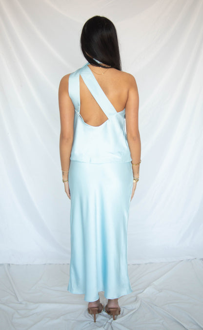can't get enough silky set - baby blue
