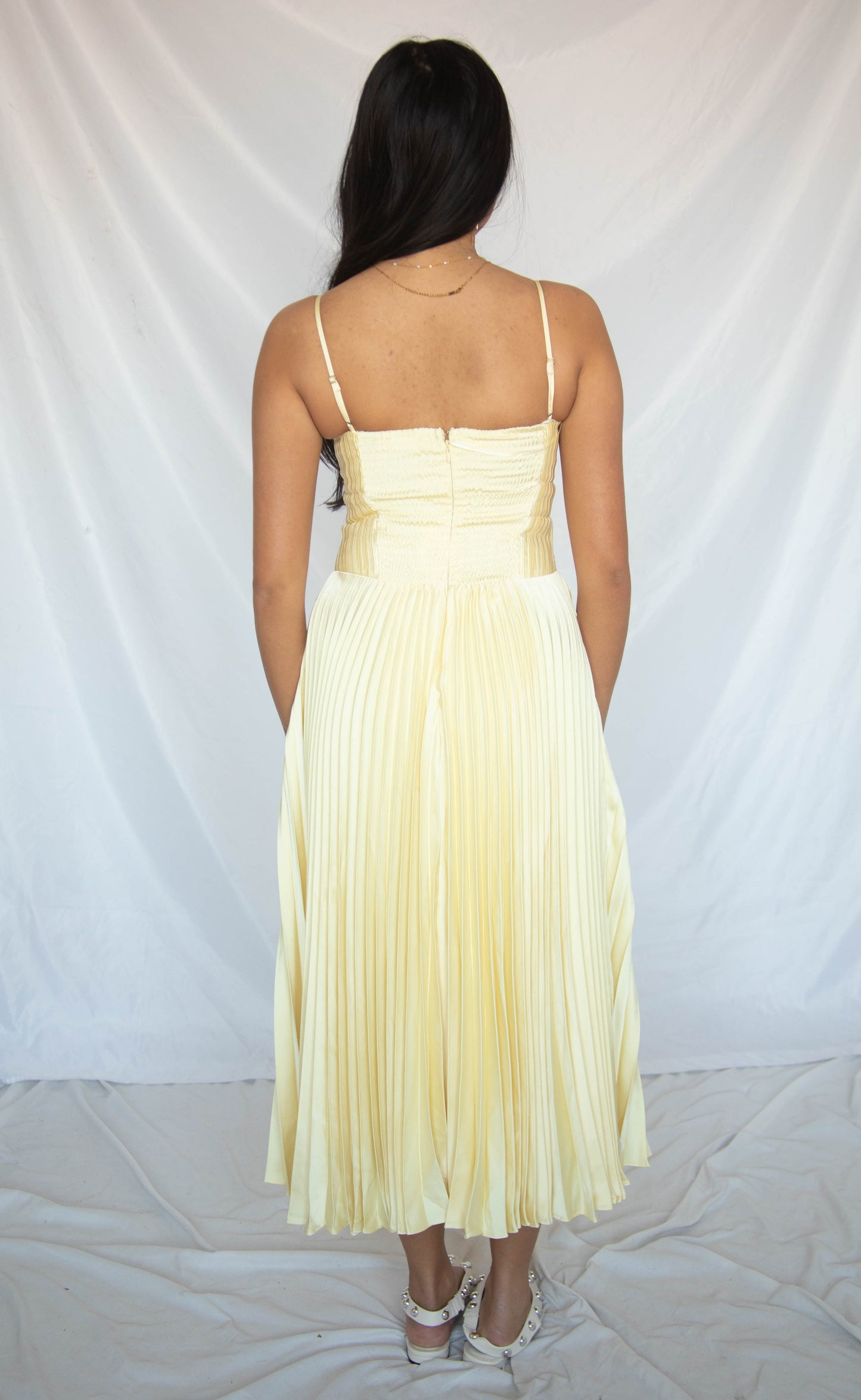 astr: shionagh dress - yellow