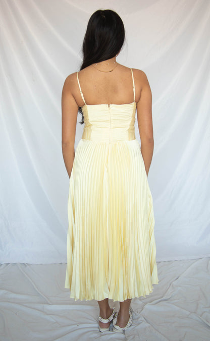 astr: shionagh dress - yellow