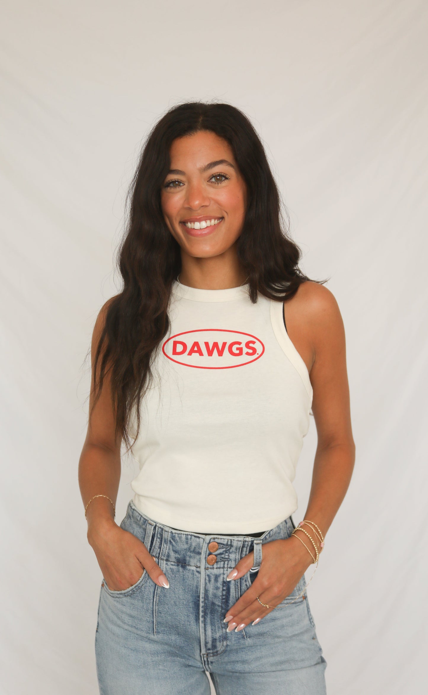 charlie southern: dawgs oval tank