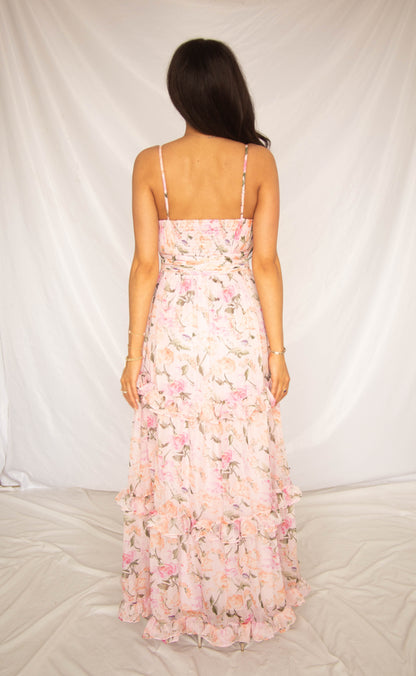 astr: ayanna dress - pink floral