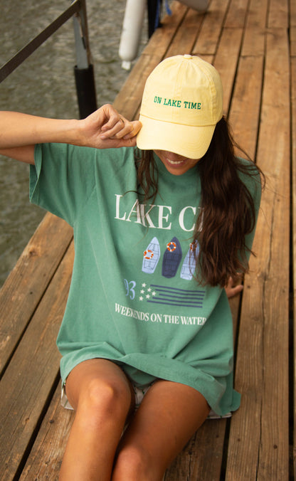 charlie southern x jo johnson overby: on lake time hat - butter