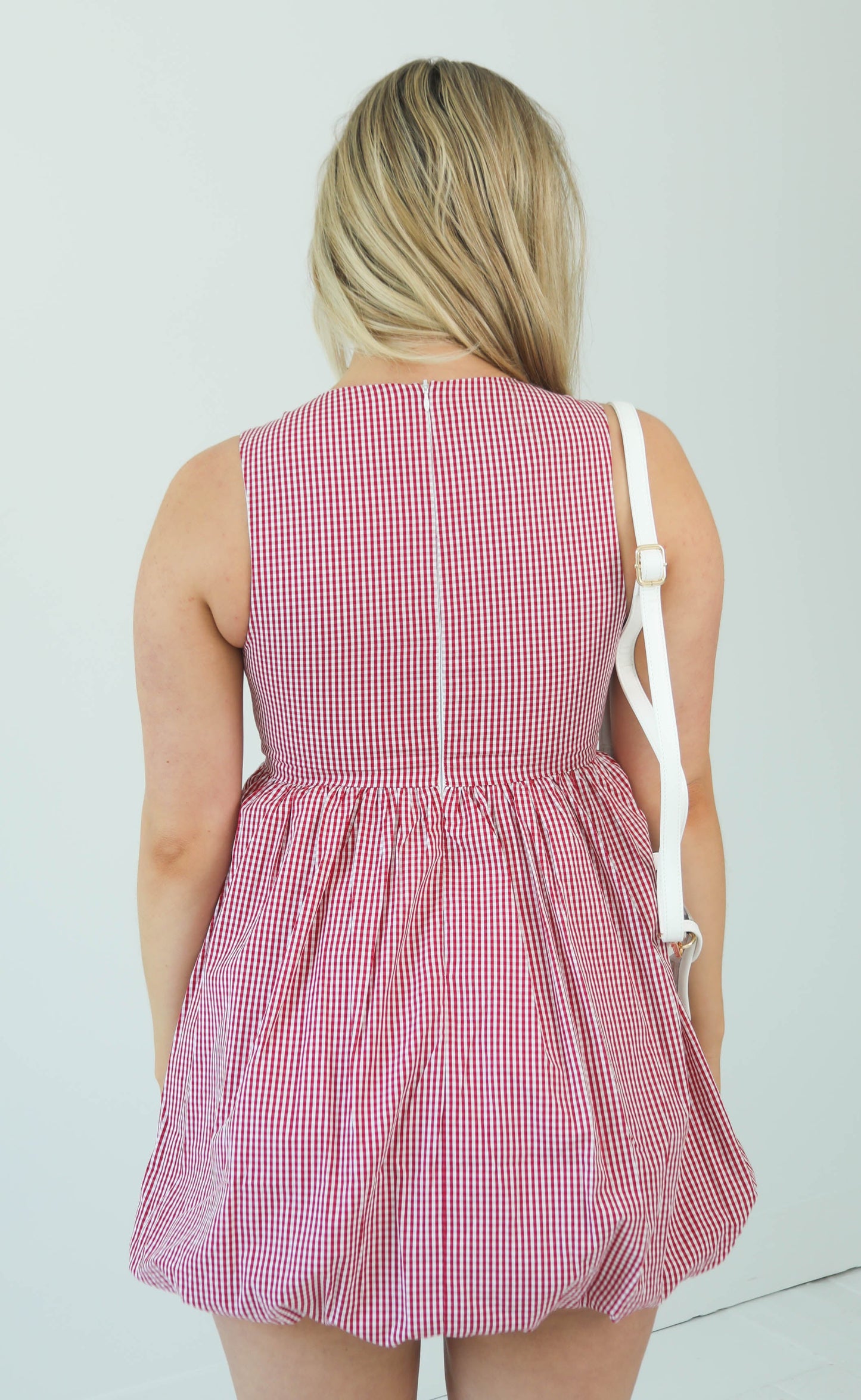 bubble trouble mini dress