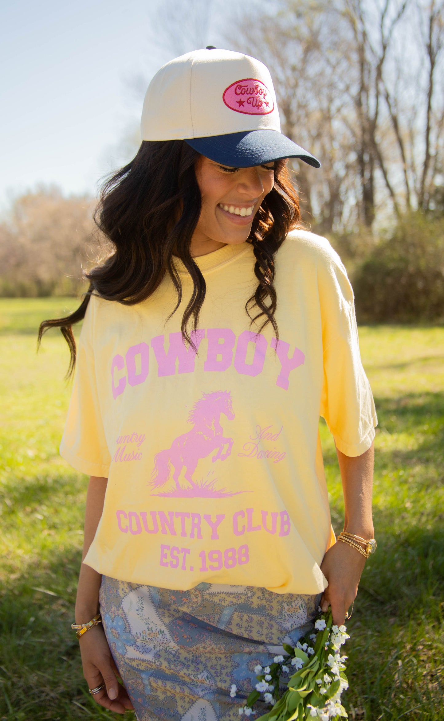 charlie southern: cowboy country club tee