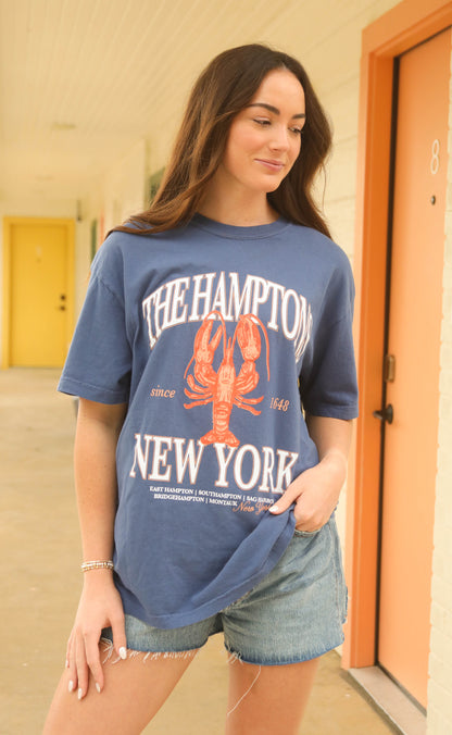 friday + saturday: hamptons lobster t shirt