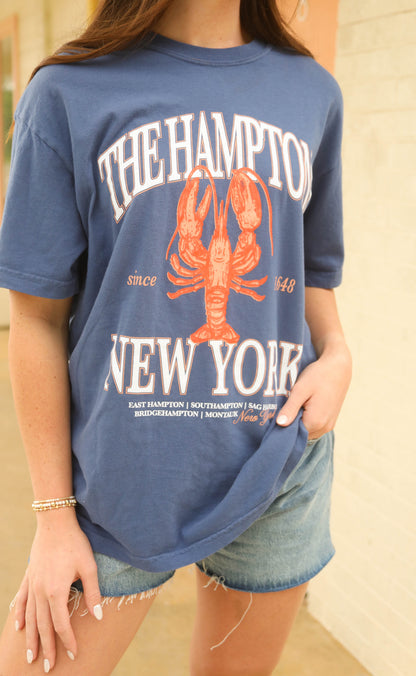 friday + saturday: hamptons lobster t shirt