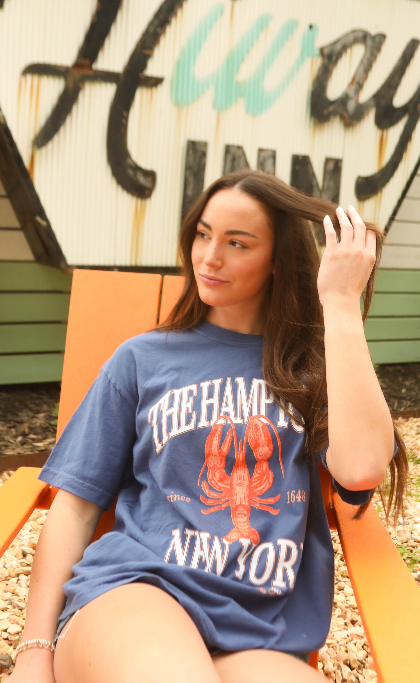 friday + saturday: hamptons lobster t shirt