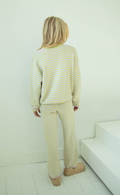 stay with me striped set