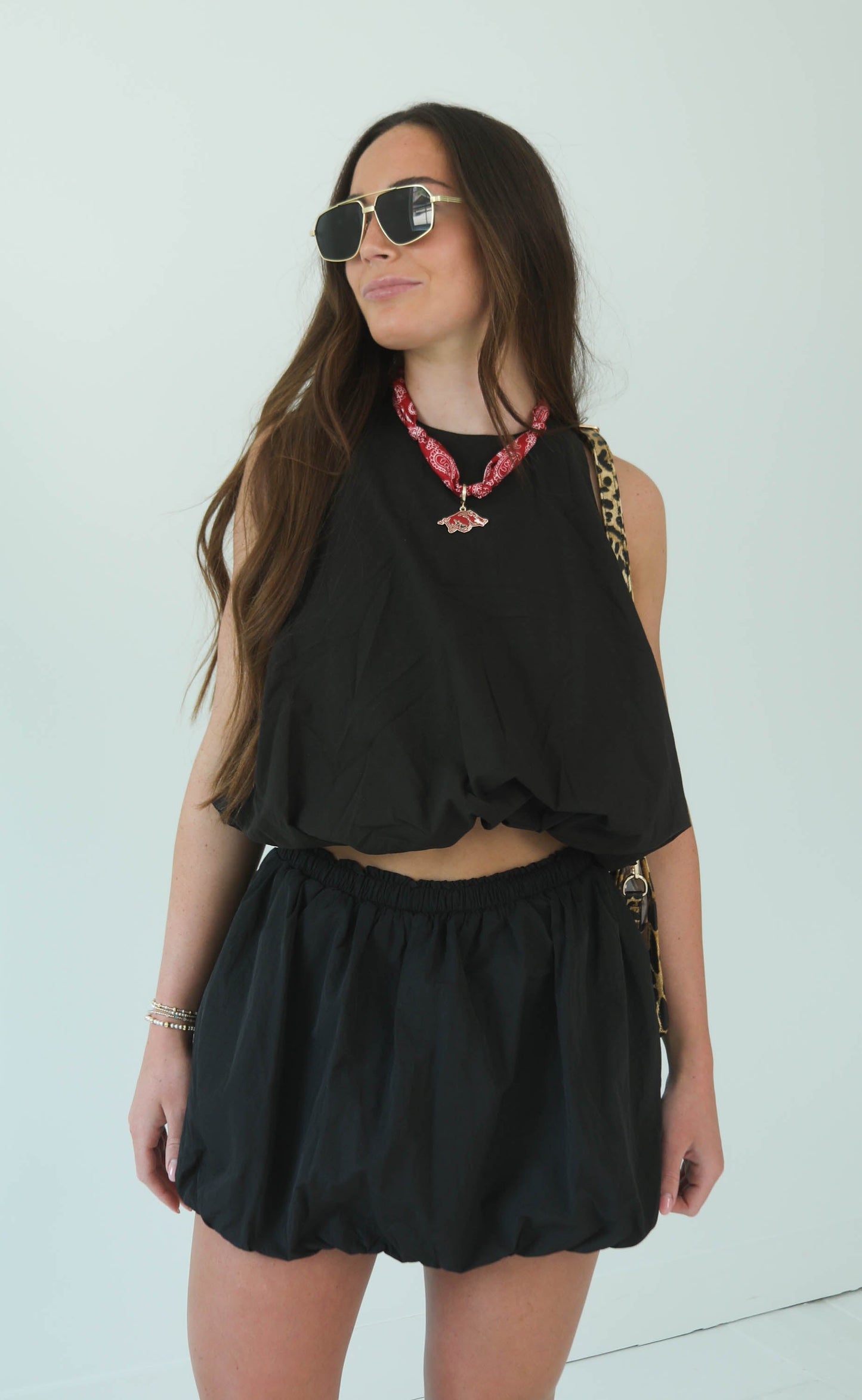 back talk top - black