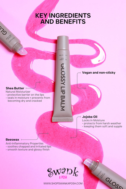 Glossy Lip Balm - Vanilla Bean | Paraben Free
