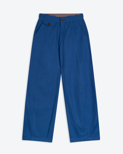 Lowie Worker Blue Panelled Trousers
