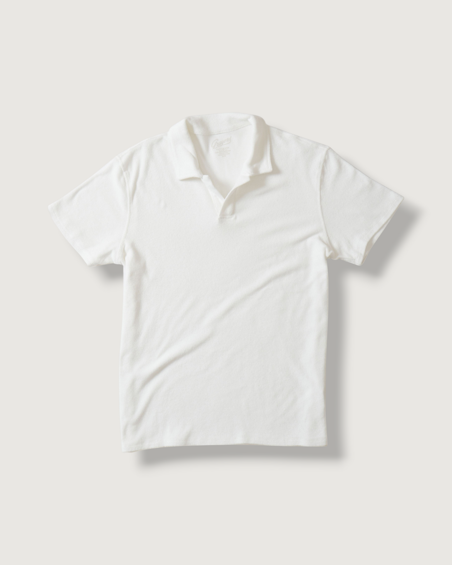 Riviera Terry Polo - White