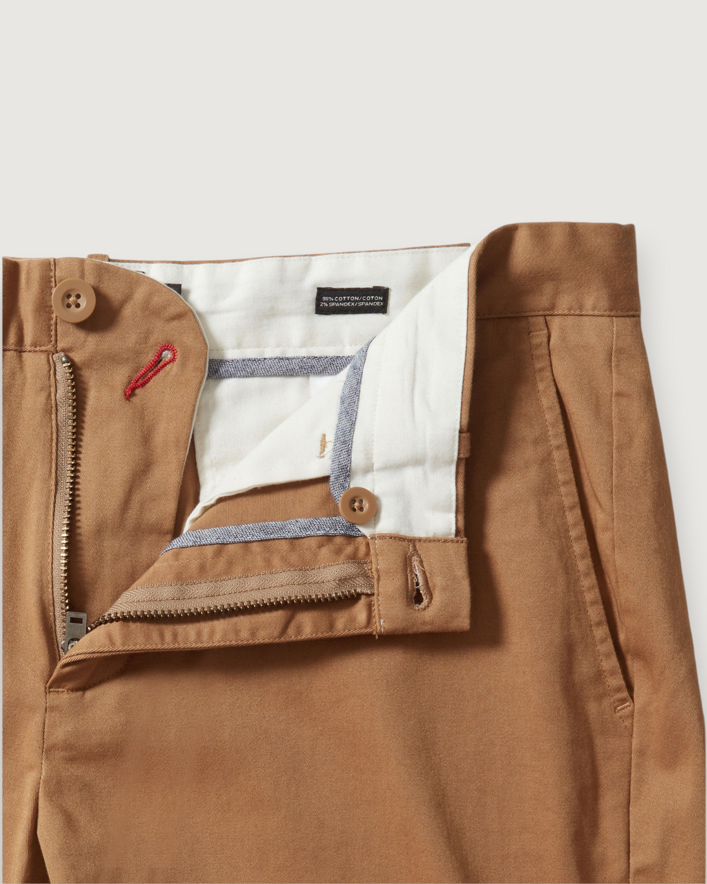 Jesse Stretch Chino Pants (Slim Fit) - British Tan