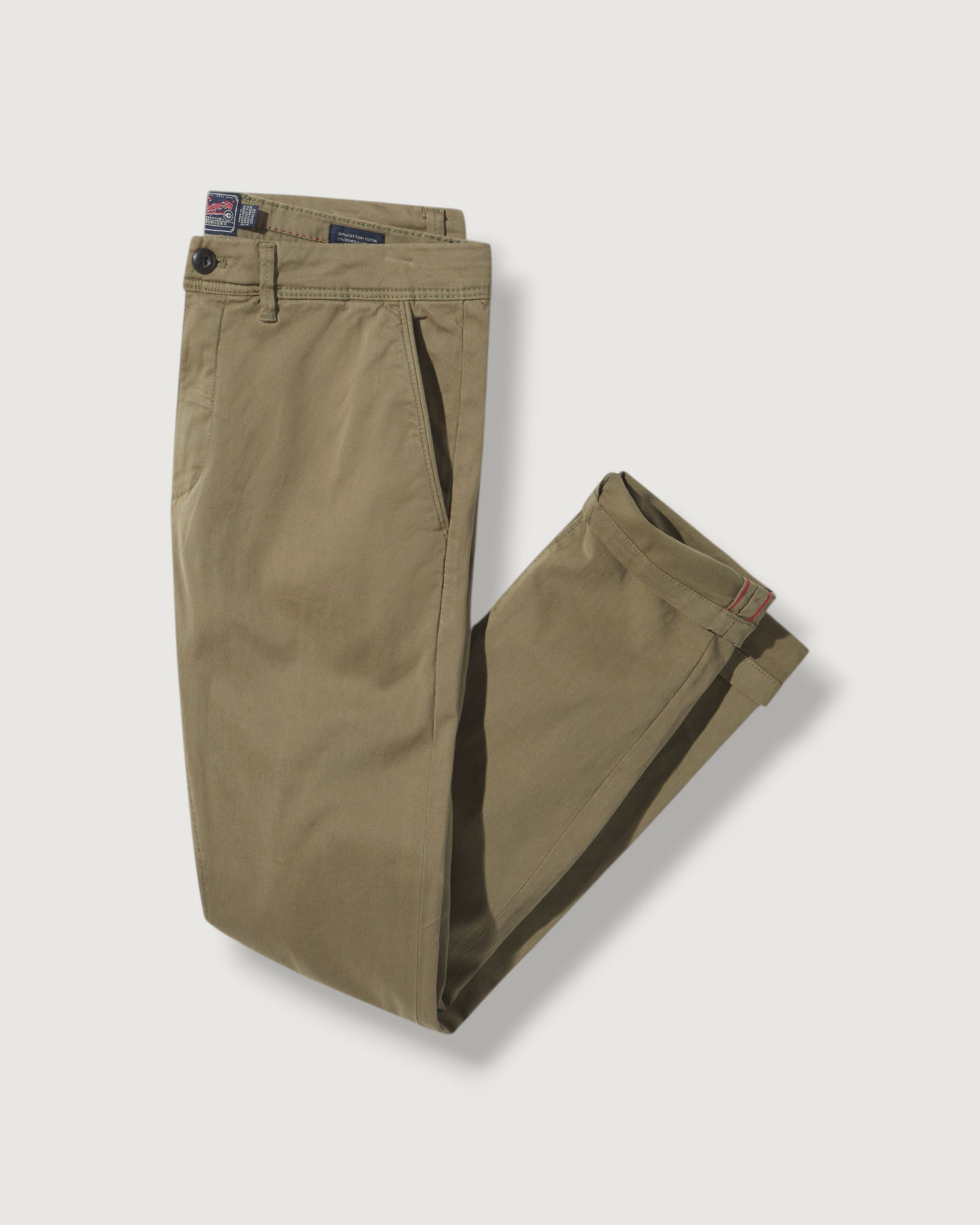 Precision Stretch Classic Fit Chino - Military Olive