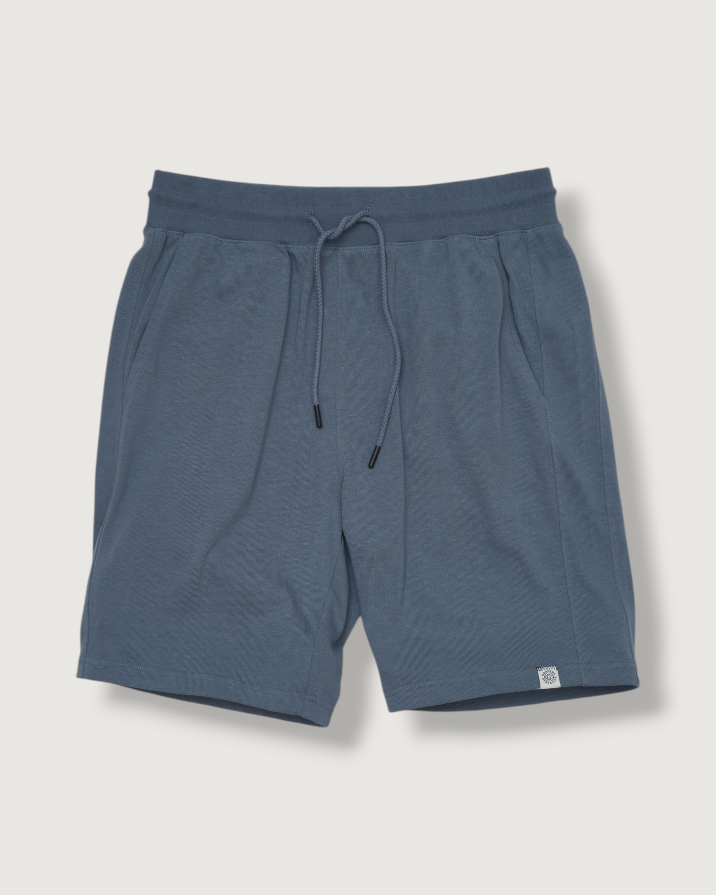 Elevated Jersey Draw Cord Shorts 8" - Blue Moon