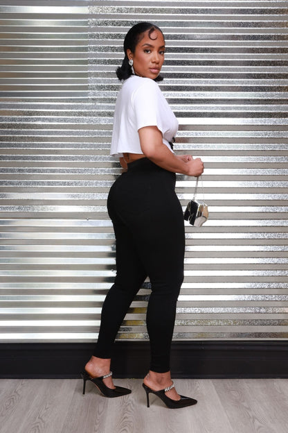 Easy Rider High Rise Hourglass Jeans - Black