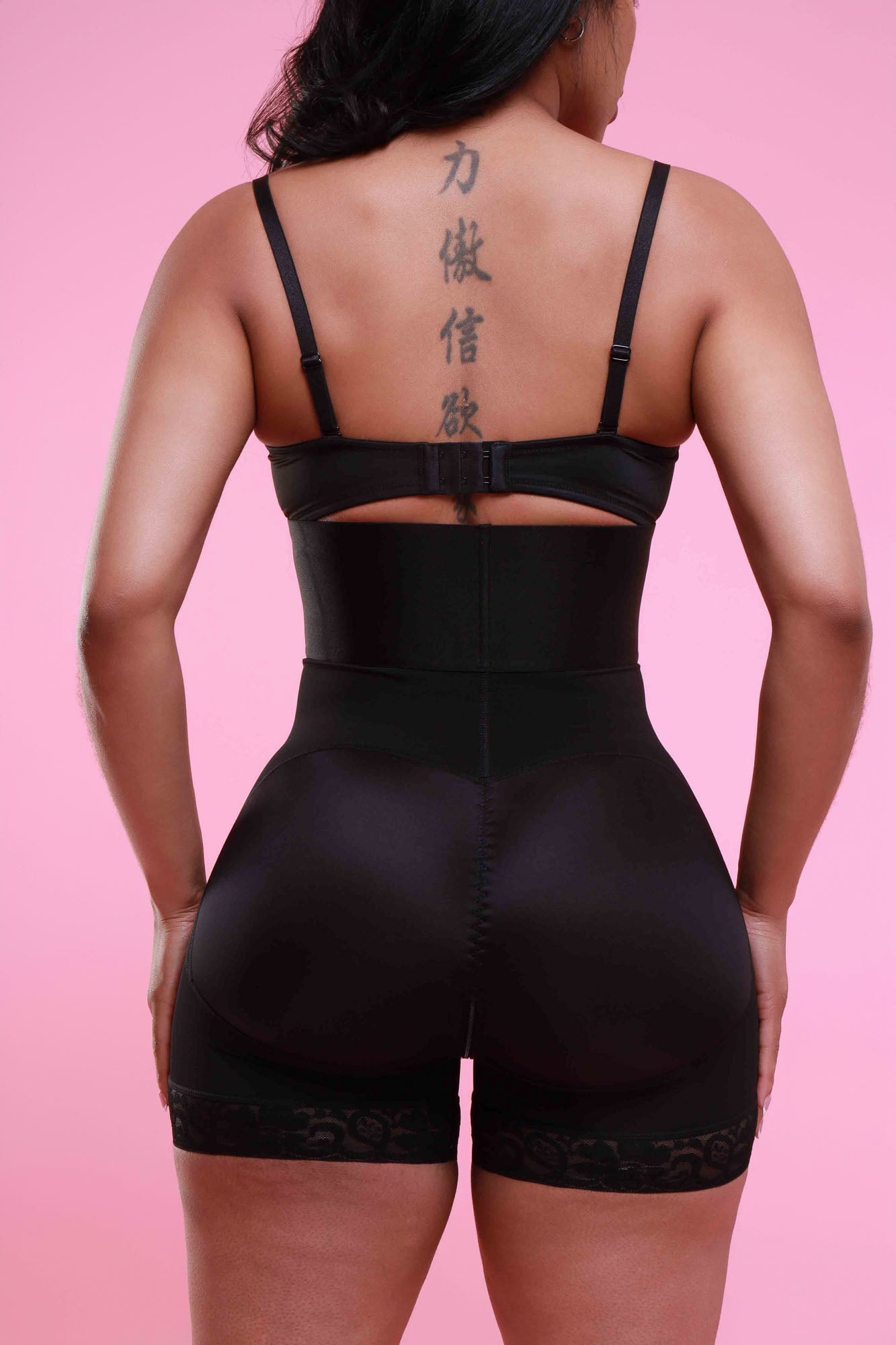 Faja No Bra Strapless Band Support - Black No. 218