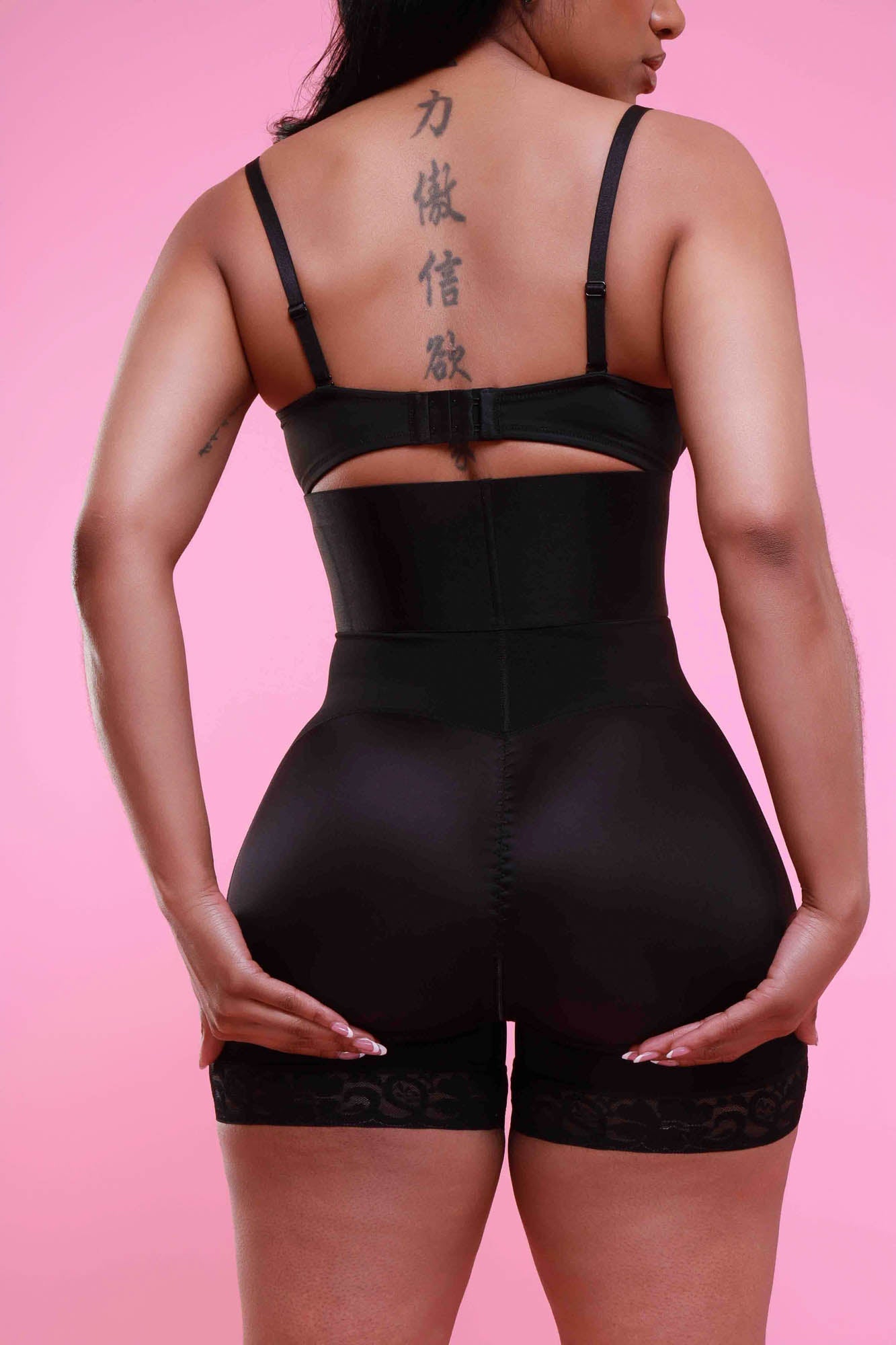 Faja No Bra Strapless Band Support - Black No. 218