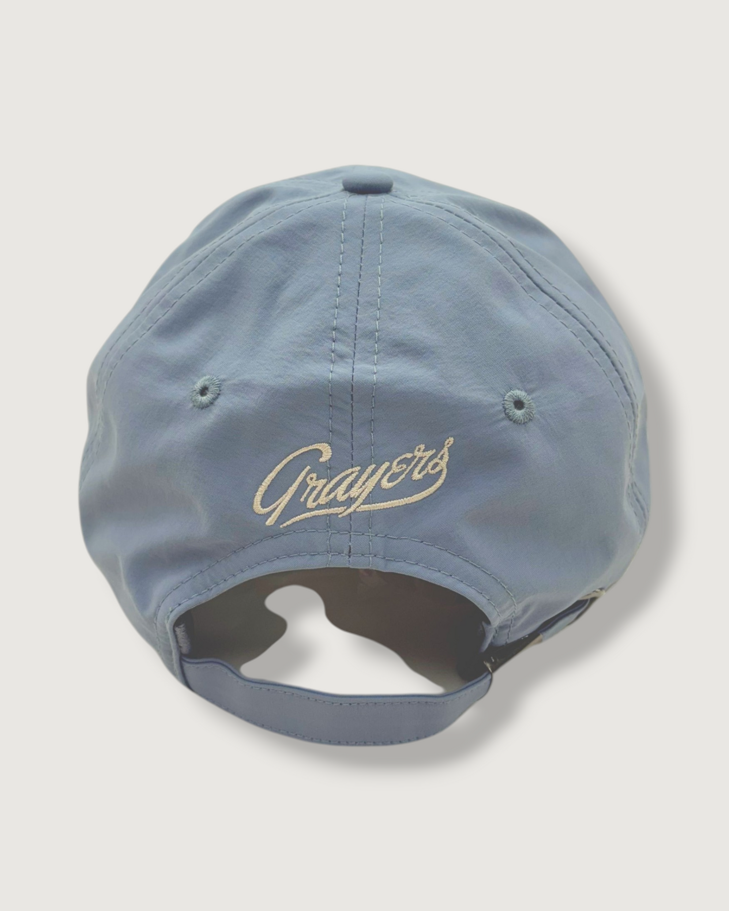 Grayers Nylon Baseball Cap - Blue