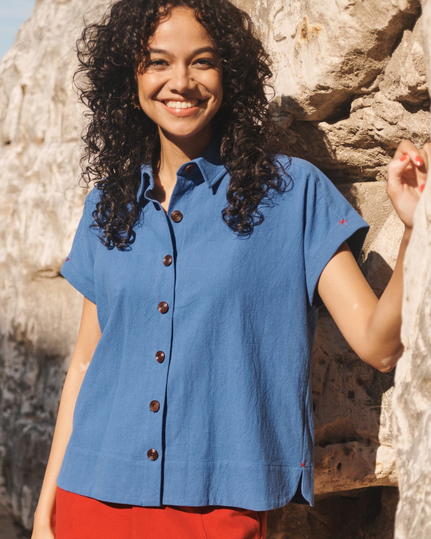 Lowie Cobalt Tanya Shirt