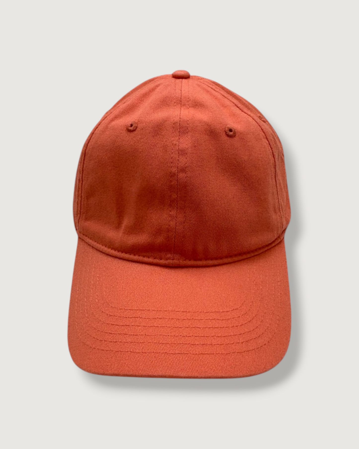 Grayers Weathered Cotton Baseball Cap - Coral