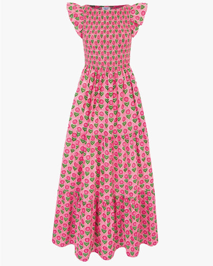 Pink City Prints David Bowie Dress