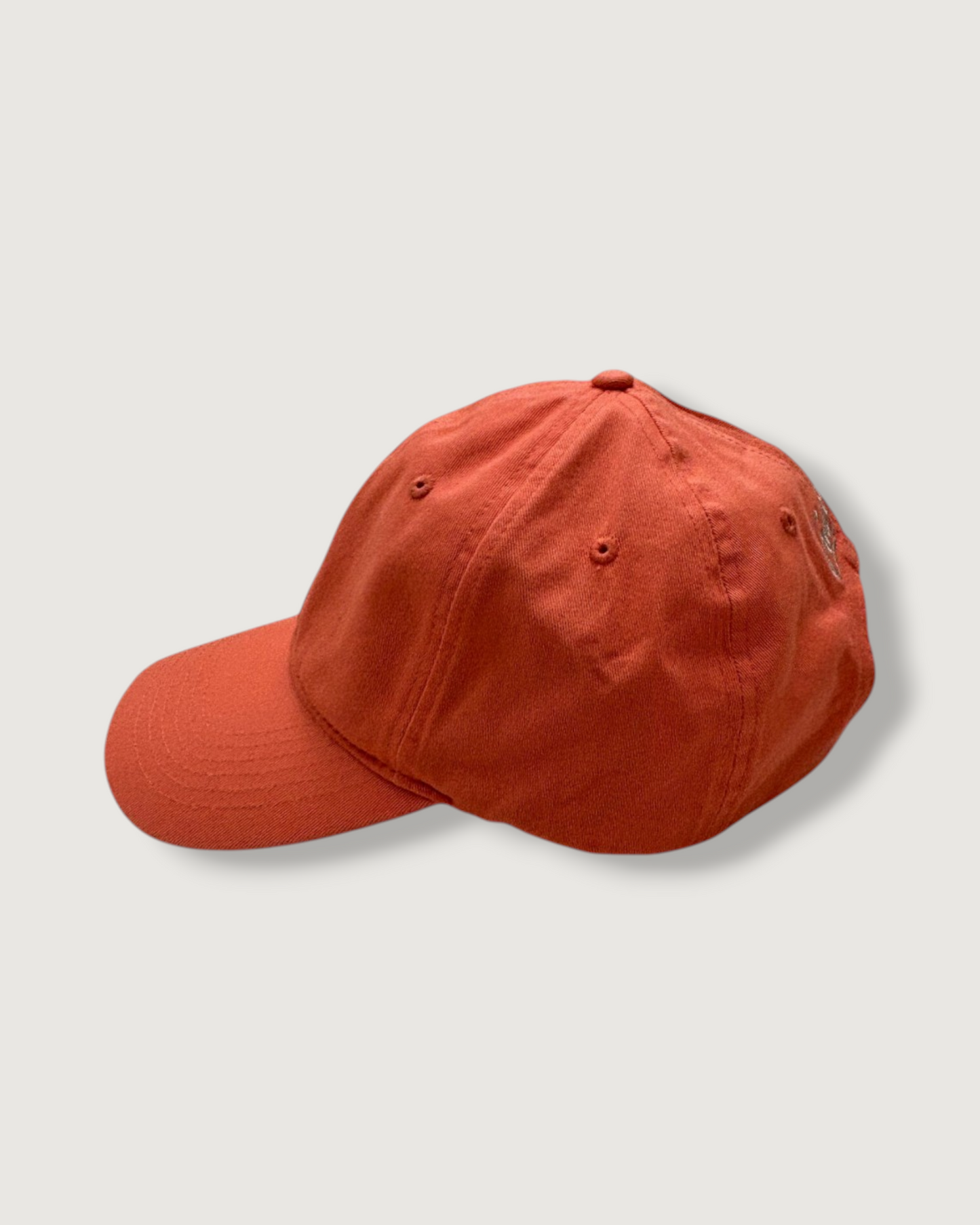 Grayers Weathered Cotton Baseball Cap - Coral