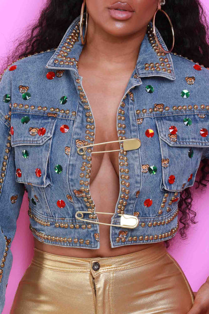 Safety First Oversized Safety Pin - Gold