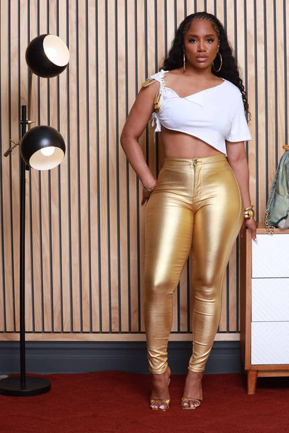 Safety First Oversized Safety Pin - Gold