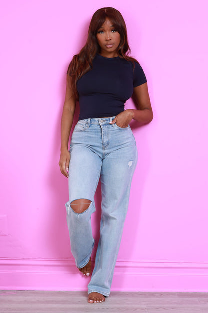 The Perfect Short Sleeve T-Shirt - Navy