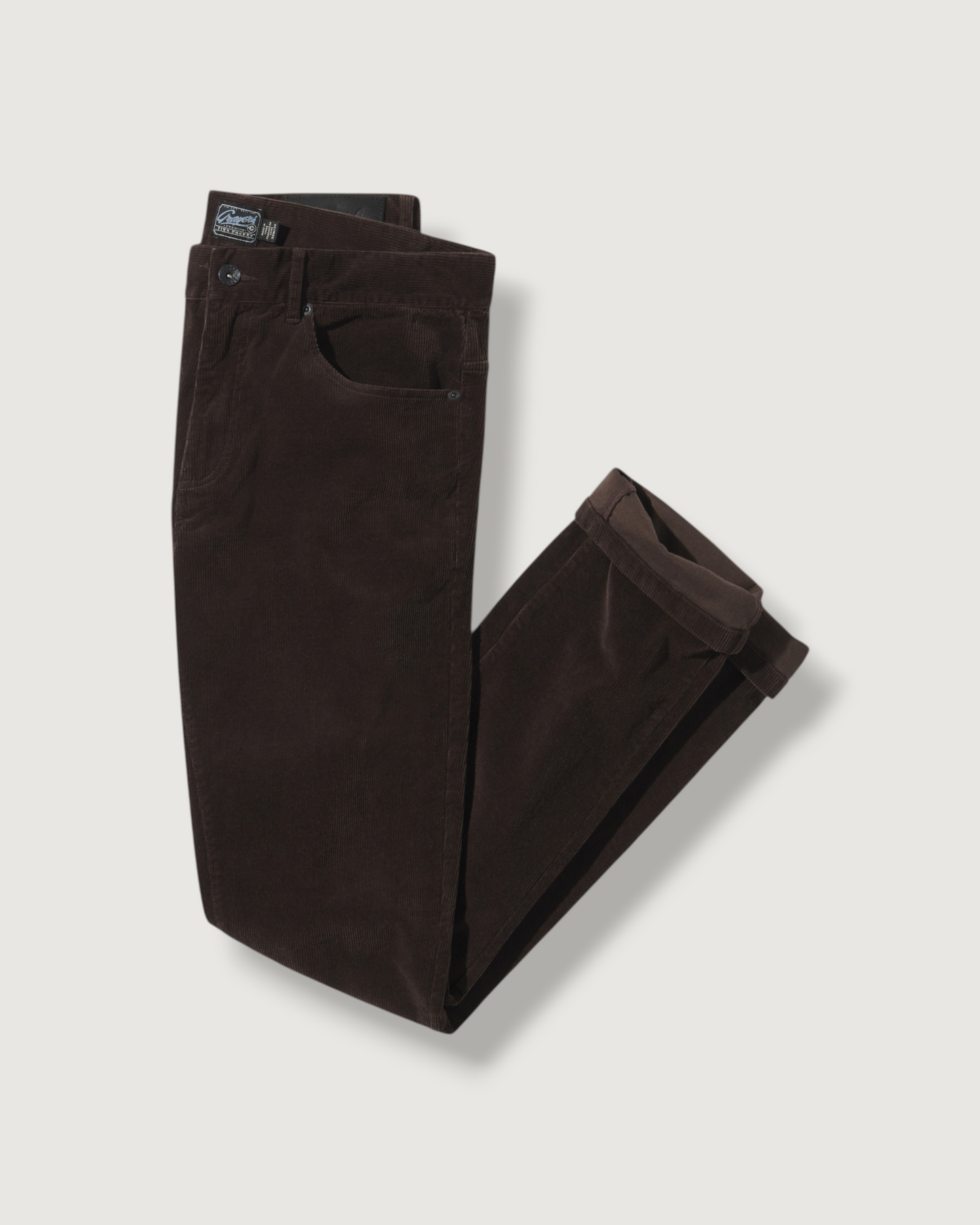 Burlington 5 Pocket Stretch Corduroy  - Coffee Bean