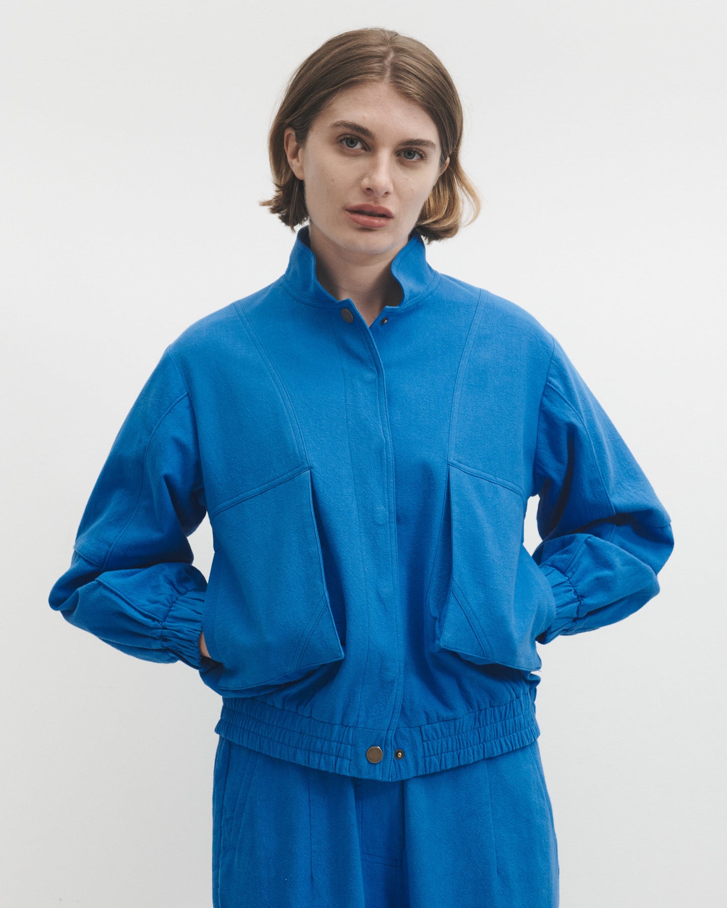 Lowie Cobalt Bomber Jacket
