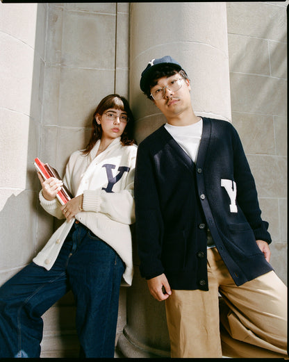 Yale University 1923 Wool Shawl Collar Sweater