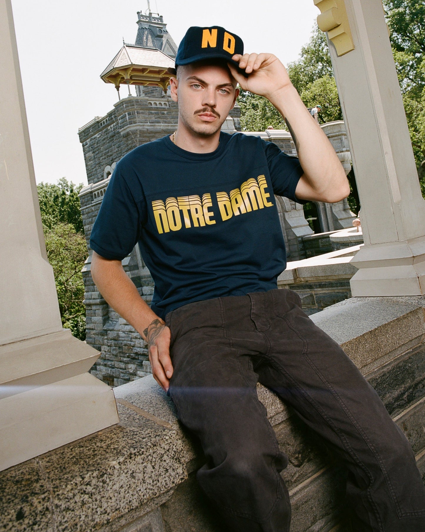 University of Notre Dame Short Sleeve Football Tee