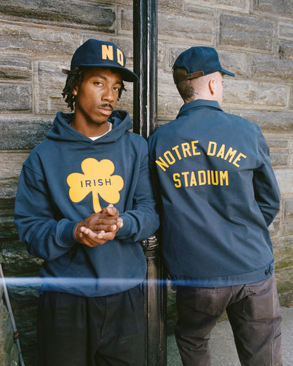 University of Notre Dame Cotton Grounds Crew Jacket