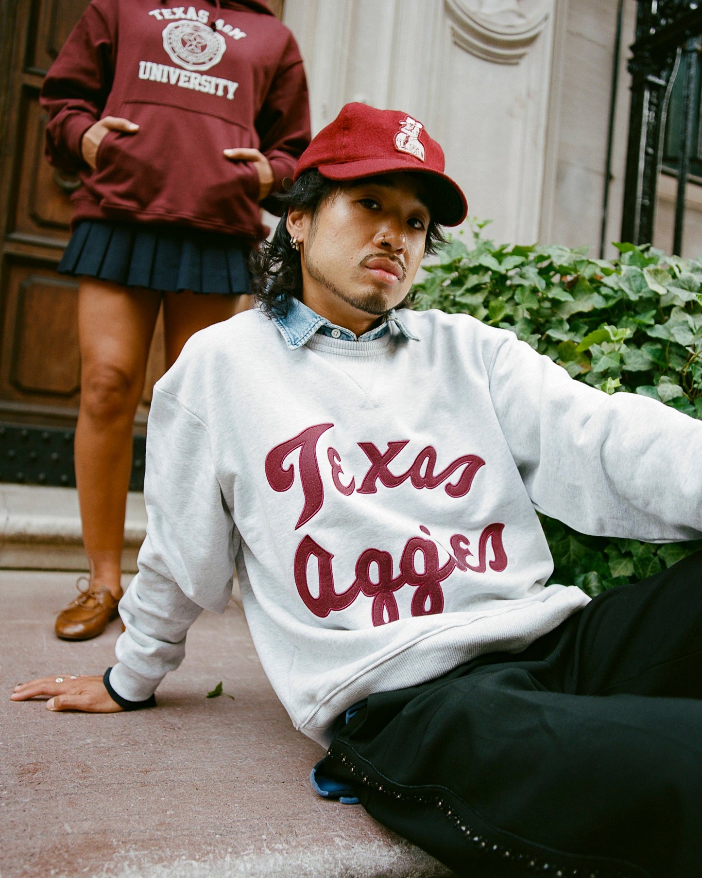 Texas A&M University Heavyweight Cotton Terry Crewneck