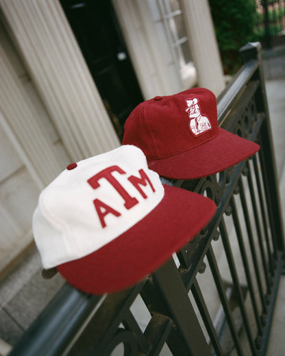 Texas A&M University Mascot Authentic Wool Ballcap